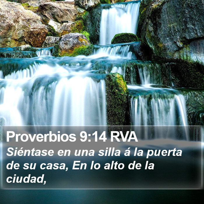 Proverbios 9:14 RVA Bible Study