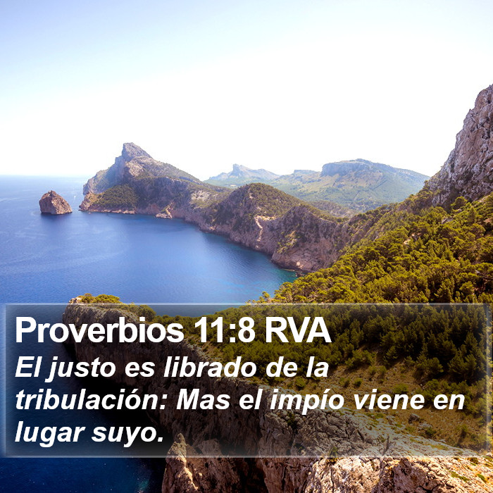 Proverbios 11:8 RVA Bible Study