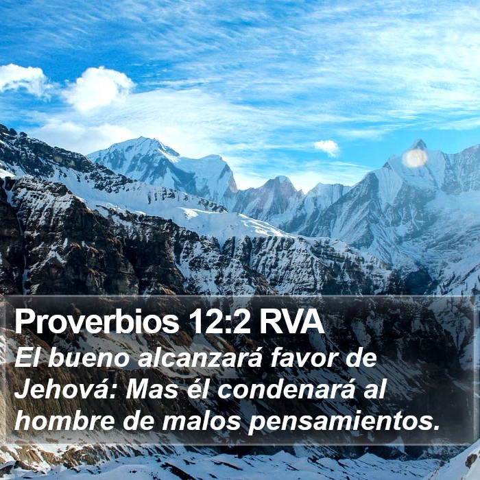 Proverbios 12:2 RVA Bible Study