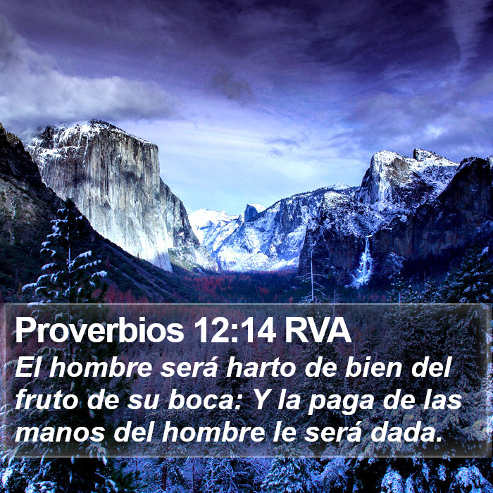 Proverbios 12:14 RVA Bible Study