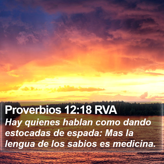 Proverbios 12:18 RVA Bible Study