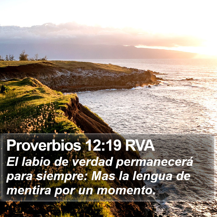 Proverbios 12:19 RVA Bible Study