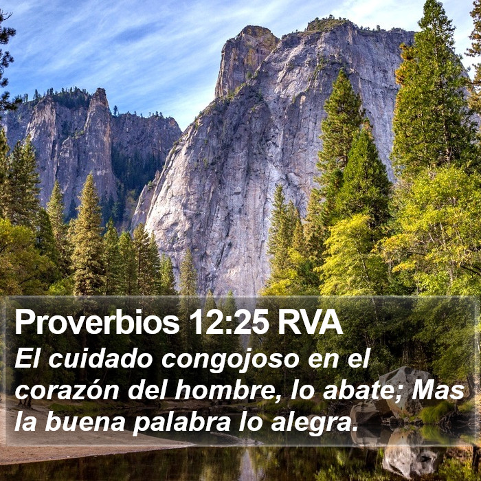 Proverbios 12:25 RVA Bible Study