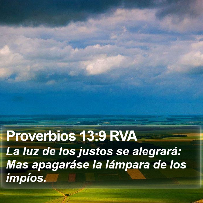 Proverbios 13:9 RVA Bible Study