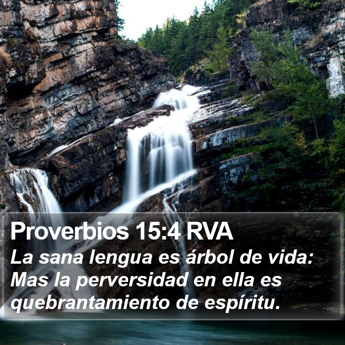 Proverbios 15:4 RVA Bible Study