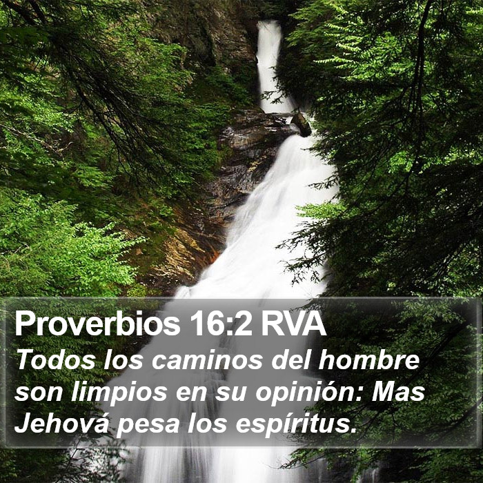 Proverbios 16:2 RVA Bible Study
