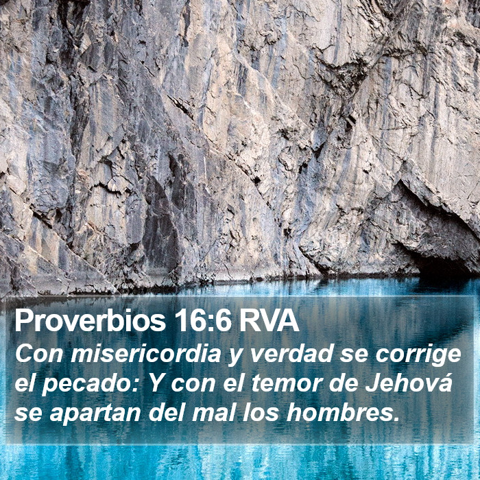 Proverbios 16:6 RVA Bible Study