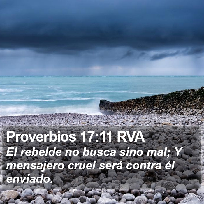 Proverbios 17:11 RVA Bible Study