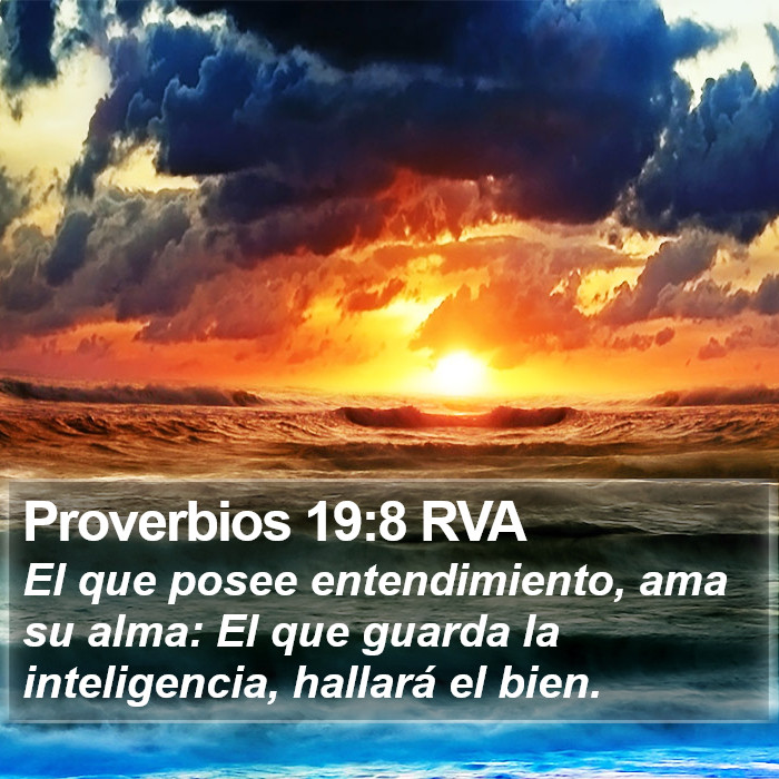 Proverbios 19:8 RVA Bible Study