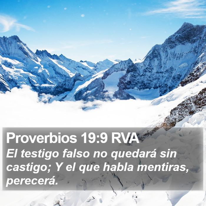 Proverbios 19:9 RVA Bible Study