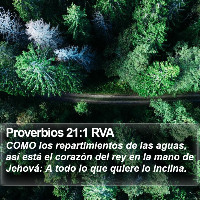 Proverbios 21:1 RVA Bible Study