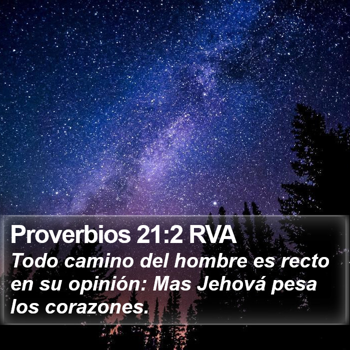 Proverbios 21:2 RVA Bible Study