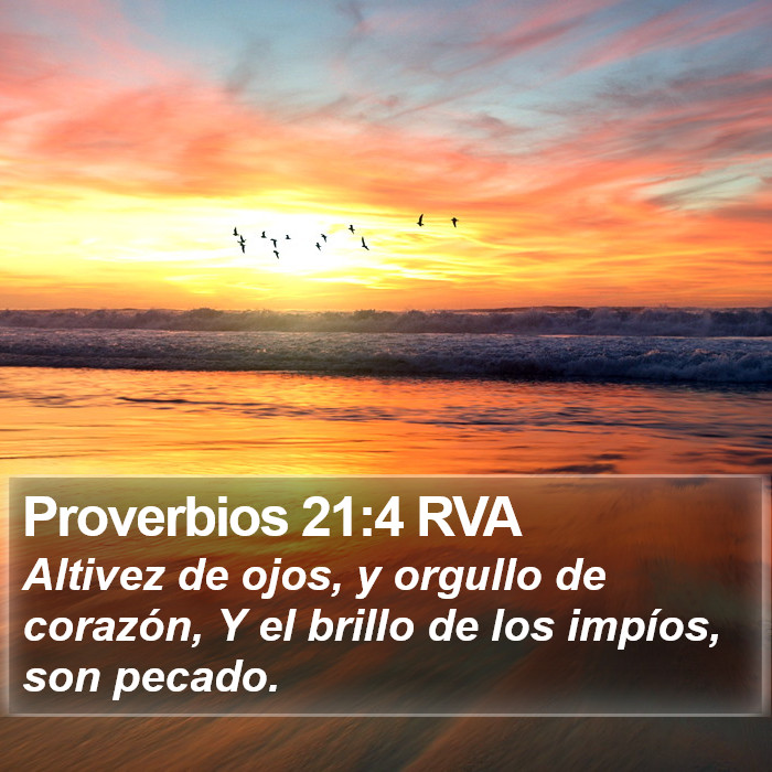 Proverbios 21:4 RVA Bible Study