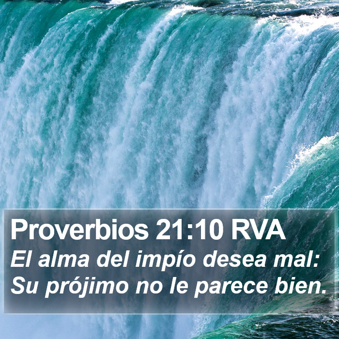 Proverbios 21:10 RVA Bible Study