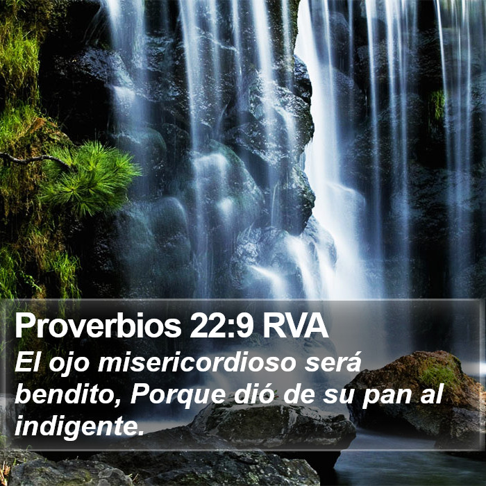 Proverbios 22:9 RVA Bible Study