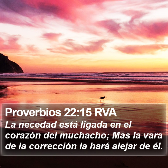 Proverbios 22:15 RVA Bible Study