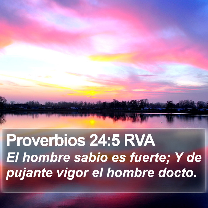 Proverbios 24:5 RVA Bible Study