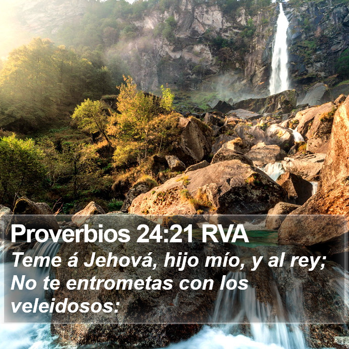 Proverbios 24:21 RVA Bible Study