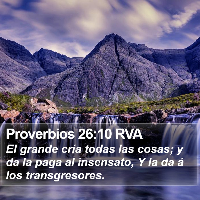 Proverbios 26:10 RVA Bible Study