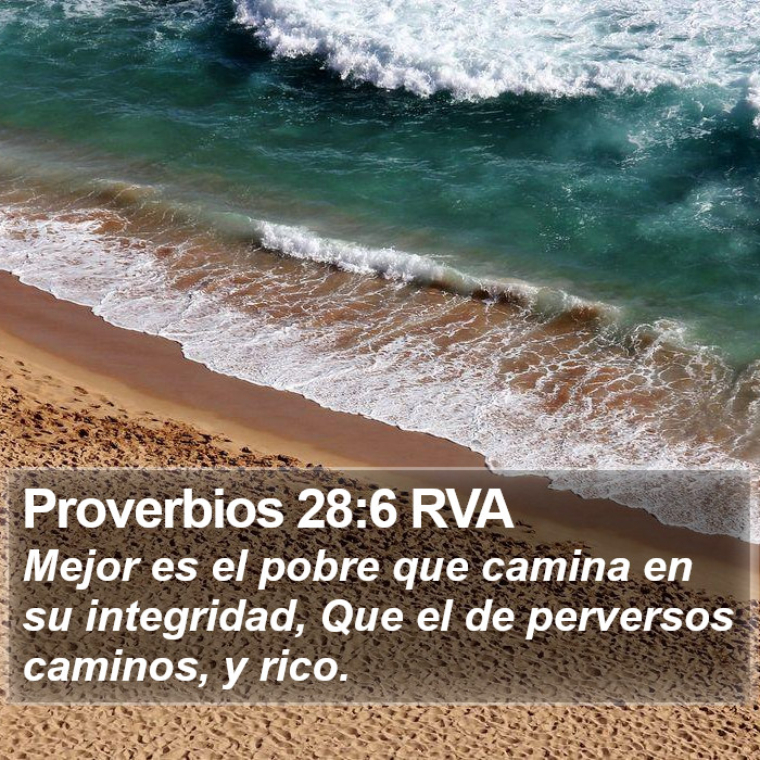 Proverbios 28:6 RVA Bible Study