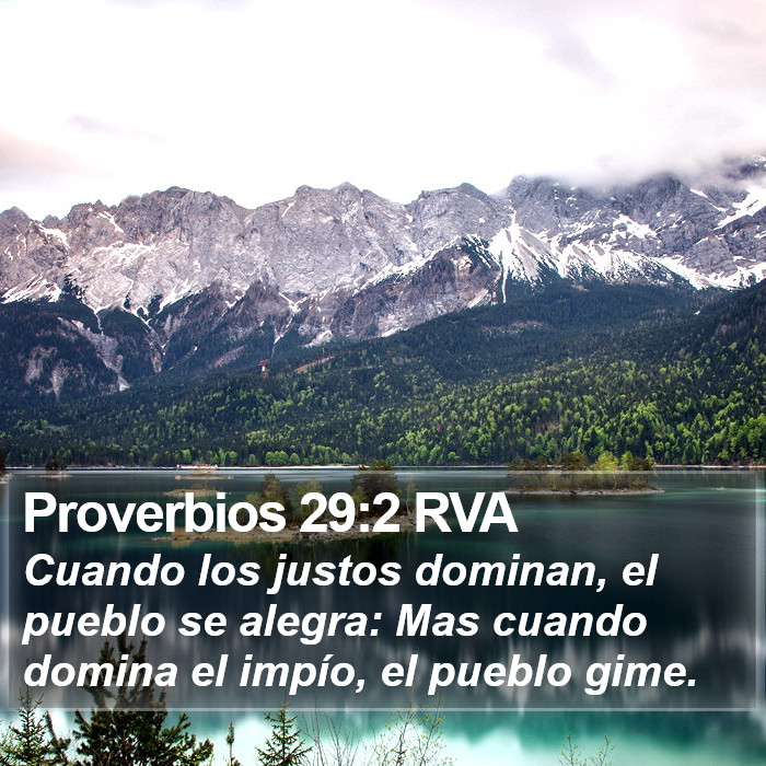 Proverbios 29:2 RVA Bible Study