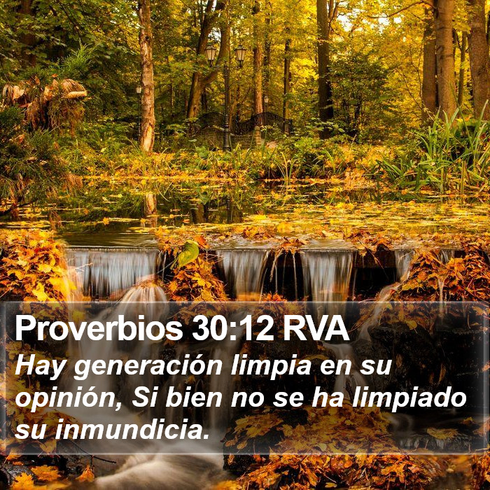 Proverbios 30:12 RVA Bible Study