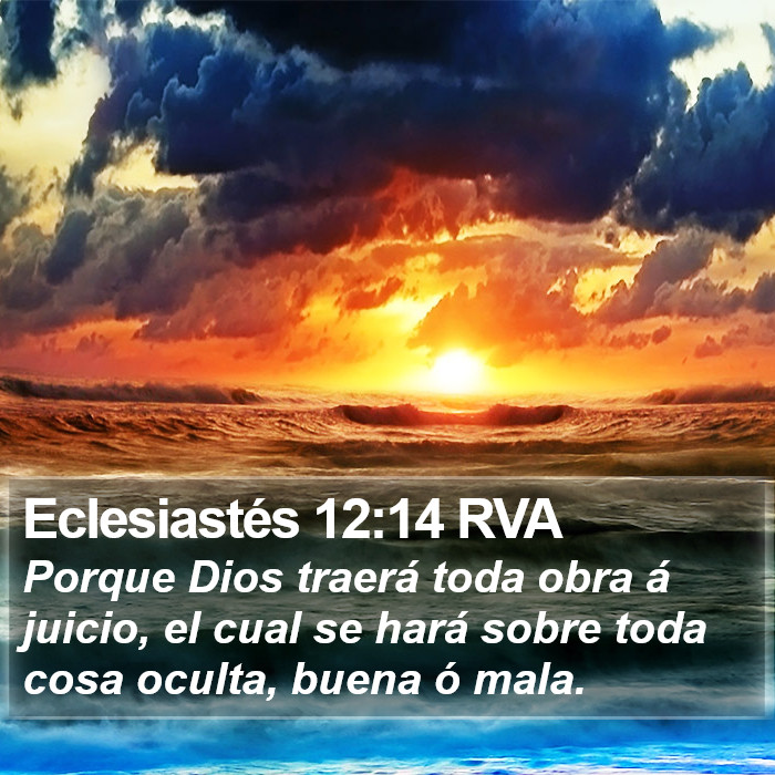 Eclesiastés 12:14 RVA Bible Study