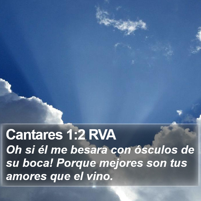 Cantares 1:2 RVA Bible Study