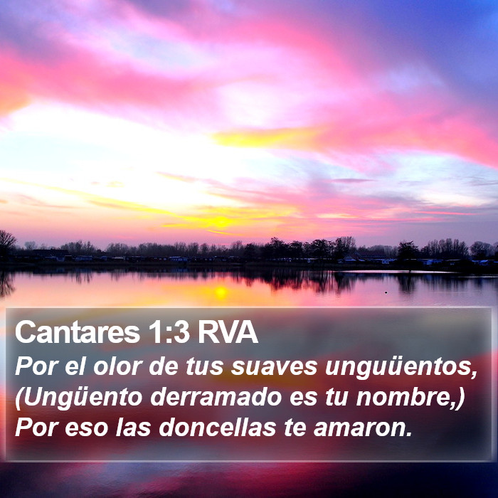 Cantares 1:3 RVA Bible Study