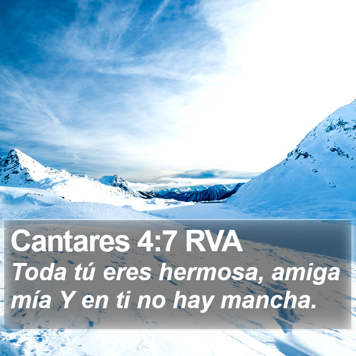 Cantares 4:7 RVA Bible Study