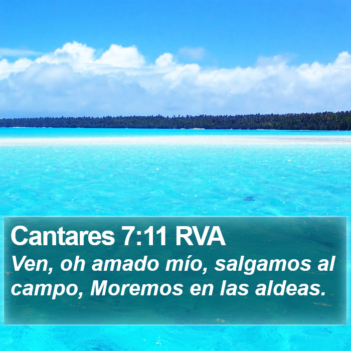 Cantares 7:11 RVA Bible Study