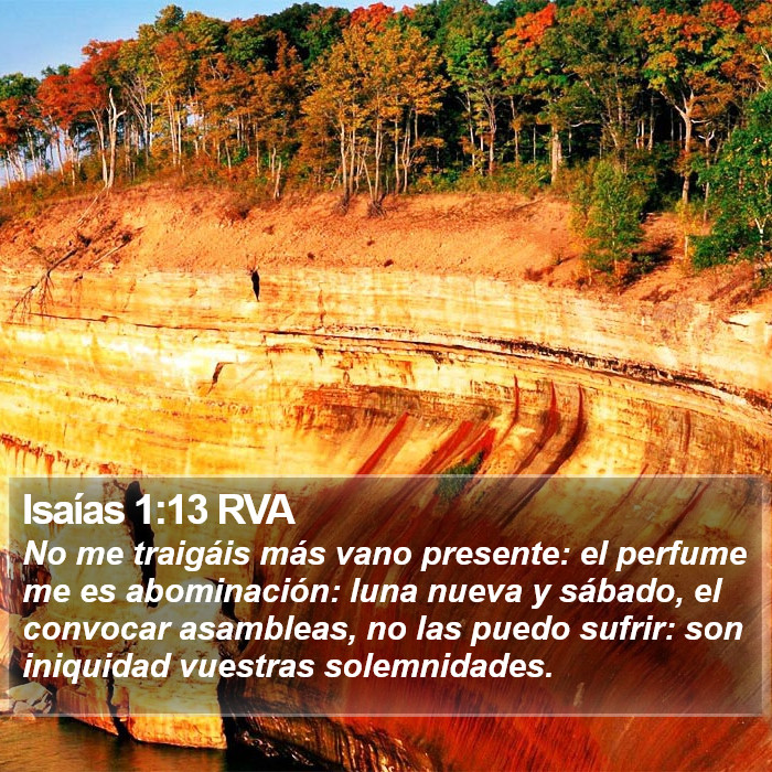 Isaías 1:13 RVA Bible Study