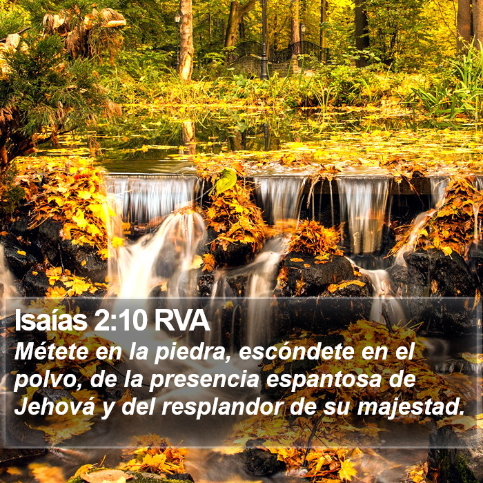 Isaías 2:10 RVA Bible Study