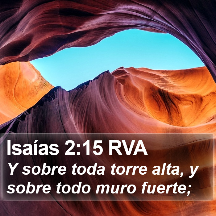 Isaías 2:15 RVA Bible Study