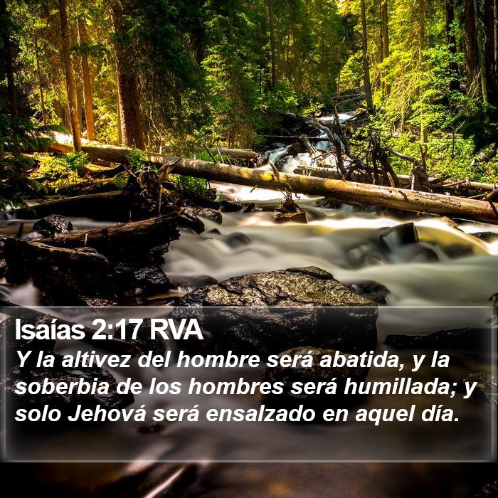Isaías 2:17 RVA Bible Study