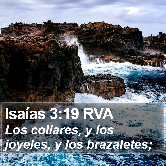 Isaías 3:19 RVA Bible Study