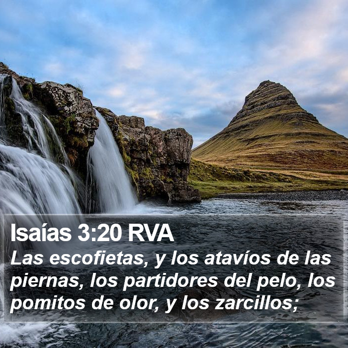 Isaías 3:20 RVA Bible Study