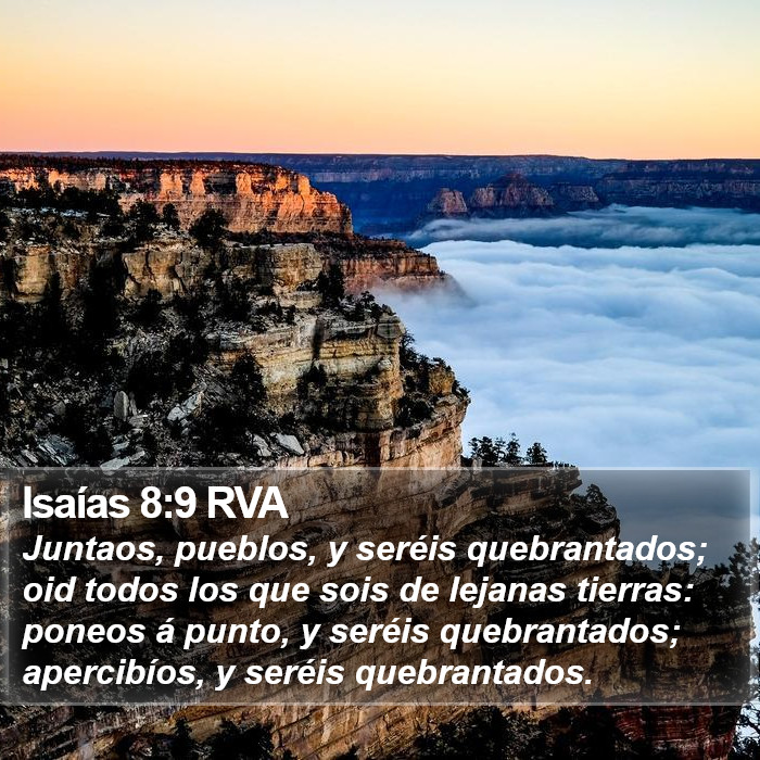 Isaías 8:9 RVA Bible Study