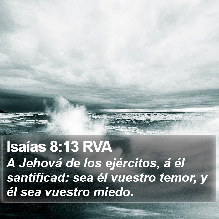 Isaías 8:13 RVA Bible Study