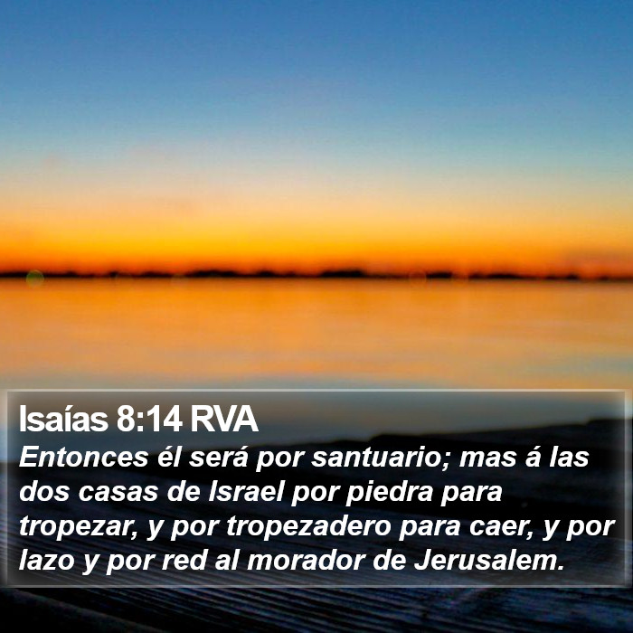 Isaías 8:14 RVA Bible Study