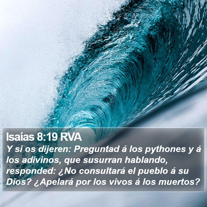 Isaías 8:19 RVA Bible Study