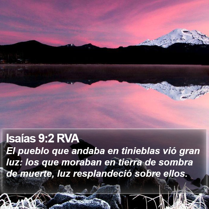 Isaías 9:2 RVA Bible Study