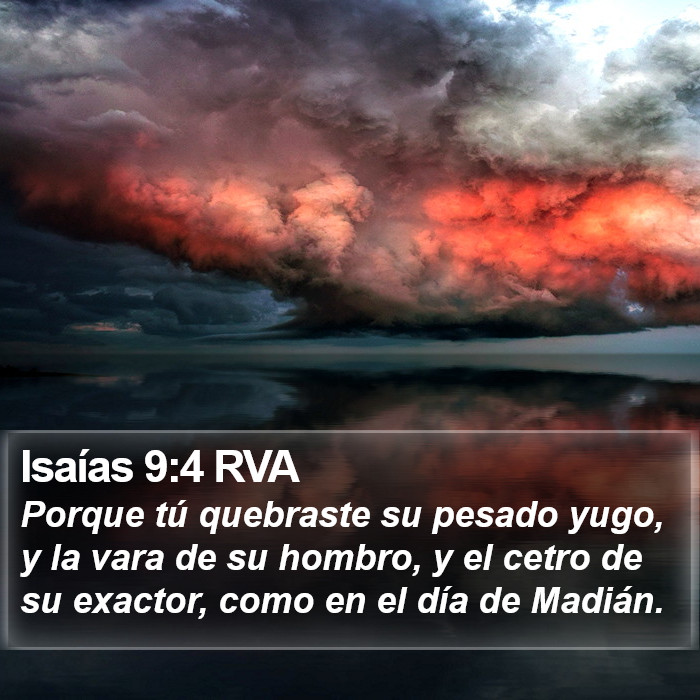 Isaías 9:4 RVA Bible Study