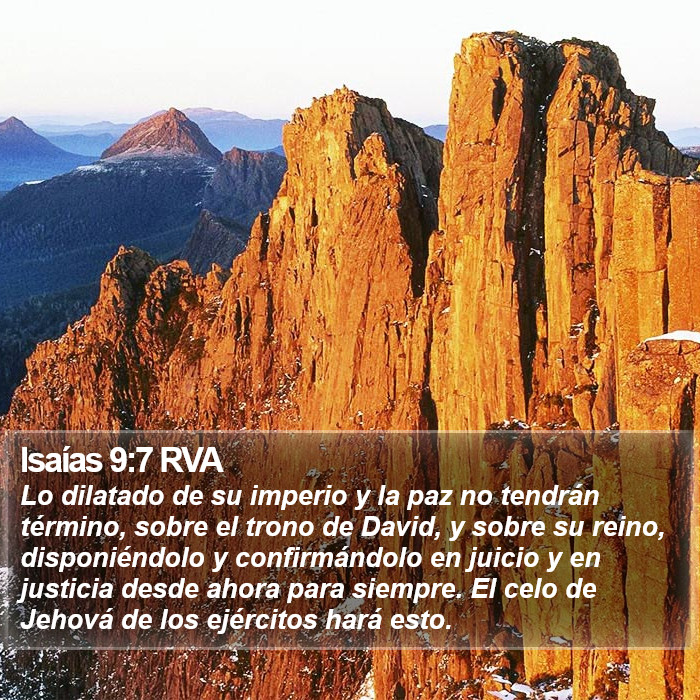 Isaías 9:7 RVA Bible Study