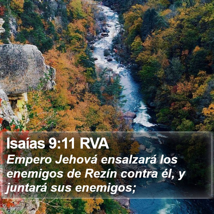 Isaías 9:11 RVA Bible Study