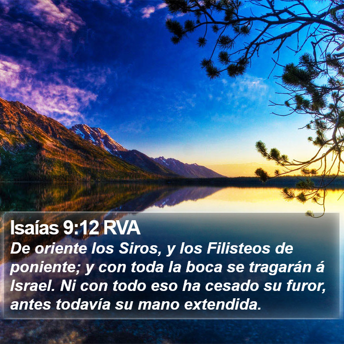 Isaías 9:12 RVA Bible Study