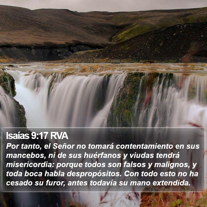 Isaías 9:17 RVA Bible Study