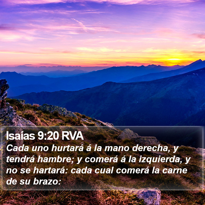 Isaías 9:20 RVA Bible Study