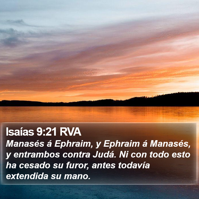 Isaías 9:21 RVA Bible Study