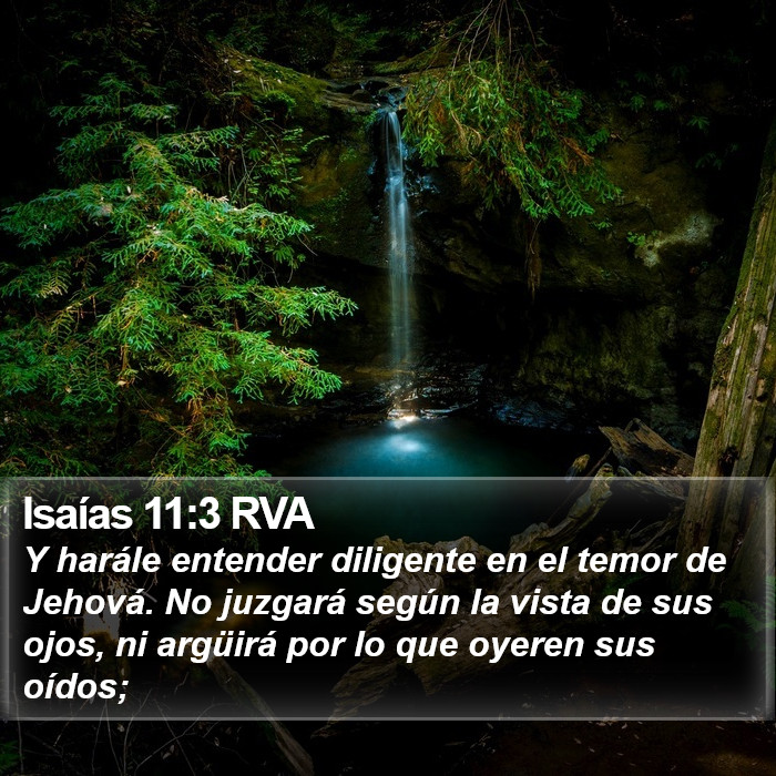 Isaías 11:3 RVA Bible Study